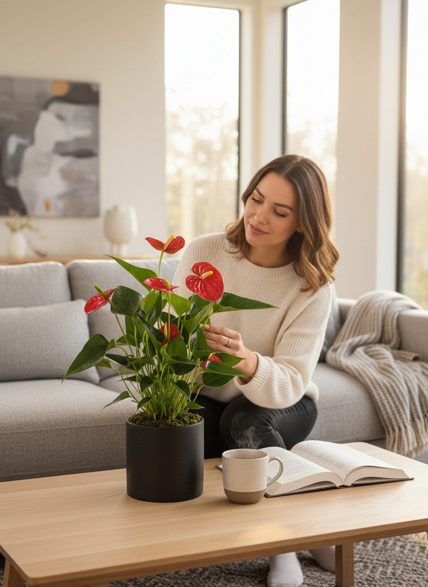 Anthoryum Scarlet Pulse