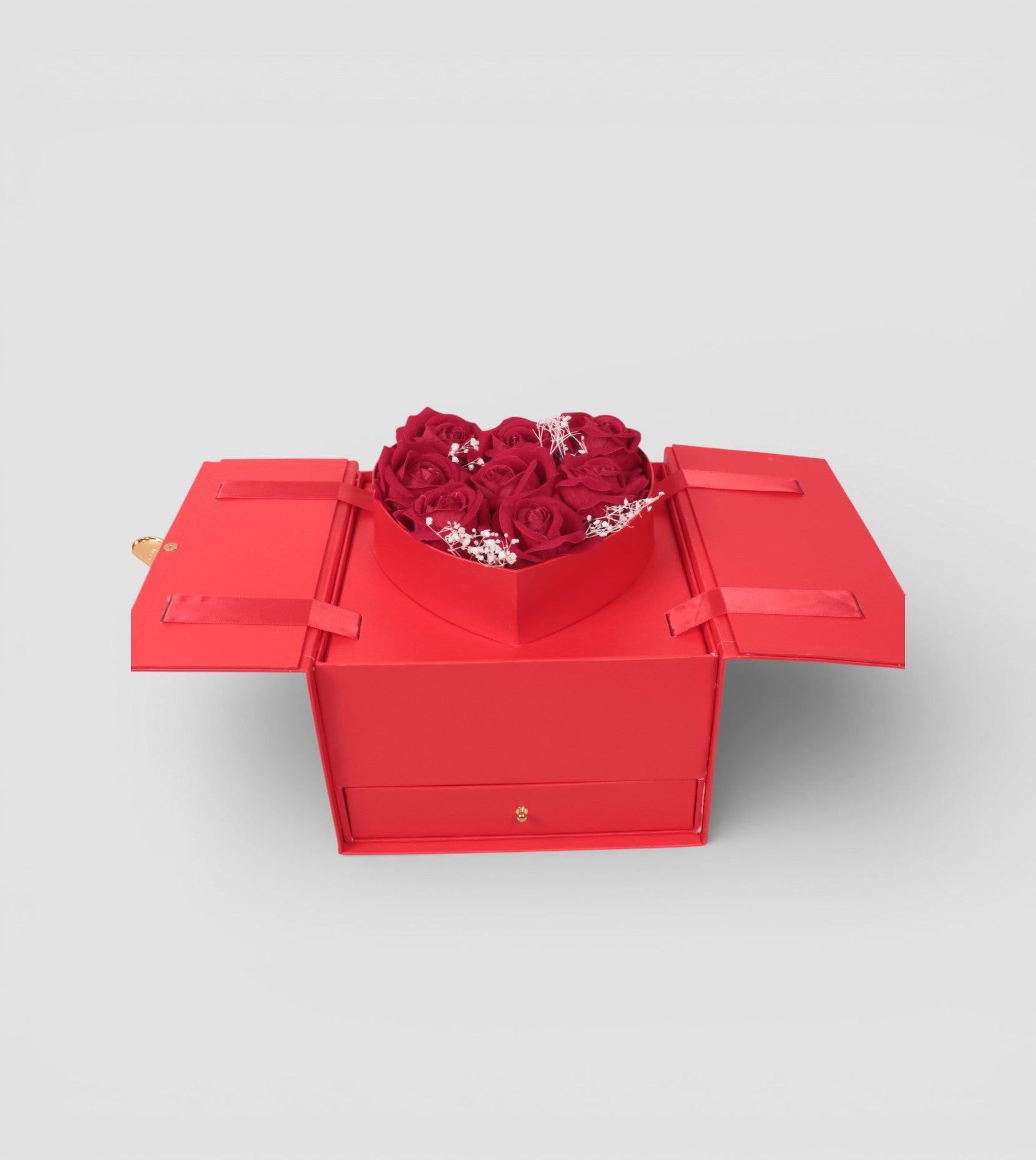 Aşkın Saklı Hazinesi : Gurme Sürpriz Kutusu Kırmızı