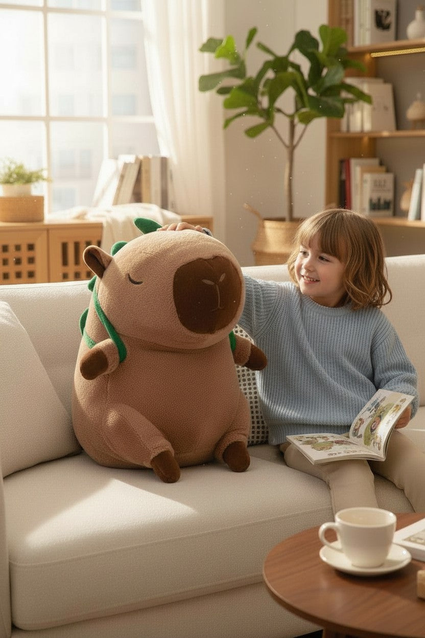 Yeşil Çantalı Maceracı Capy 60 cm