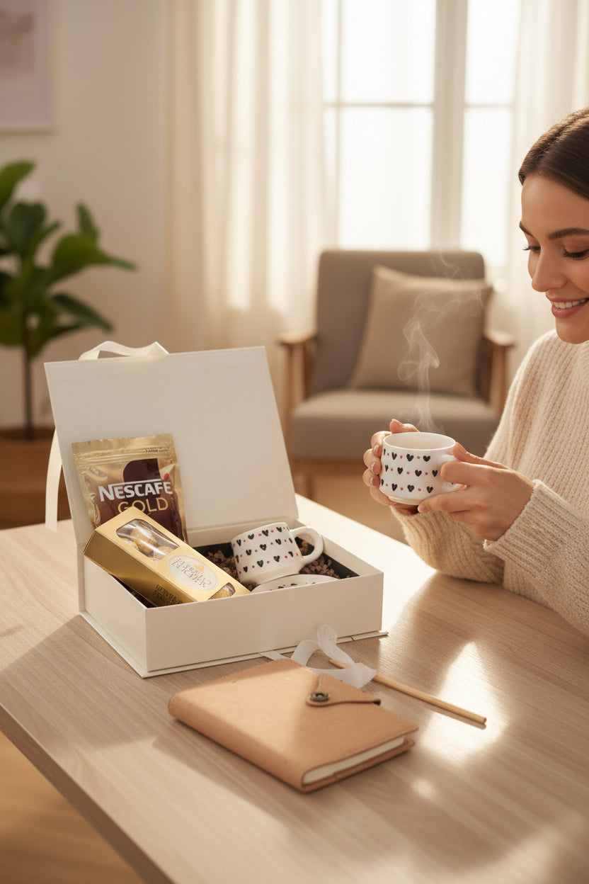Coffee Flavored Notes Gift Set (Customizable Product)