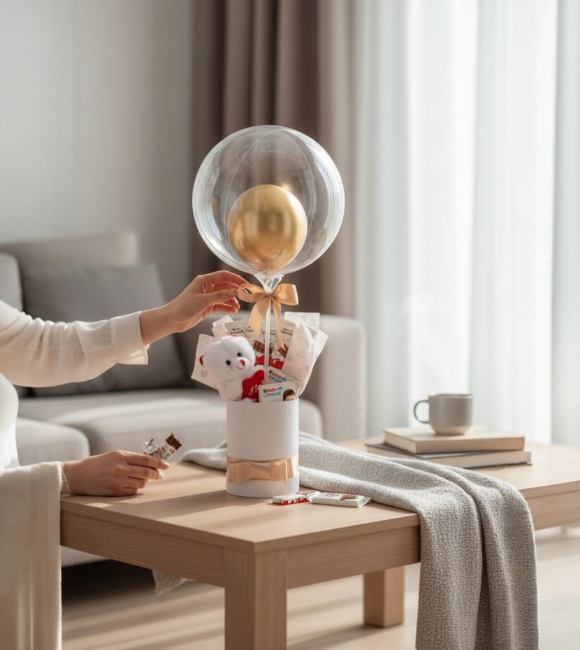 Luniva Beyaz Ayı'nın Çikolata Balonu