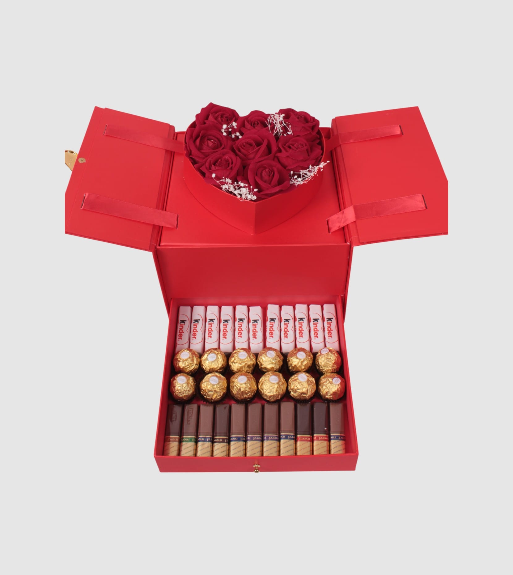 lunivalove Aşkın Saklı Hazinesi : Gurme Sürpriz Kutusu Kırmızı