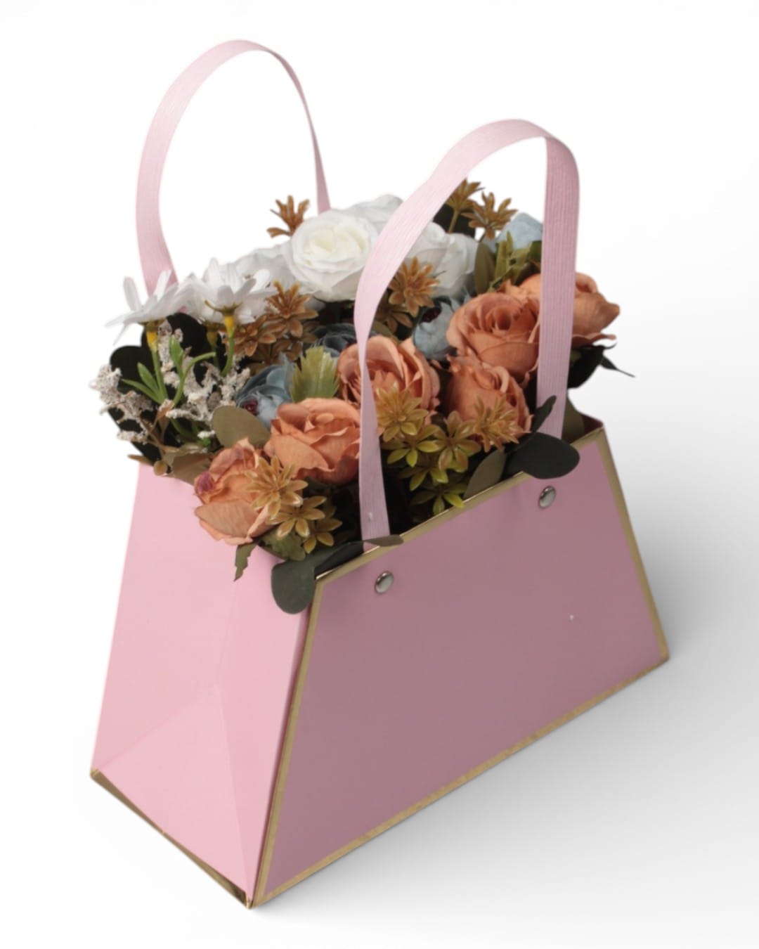lunivalove Pembe Zarif Çantada Çiçek Bahçesi