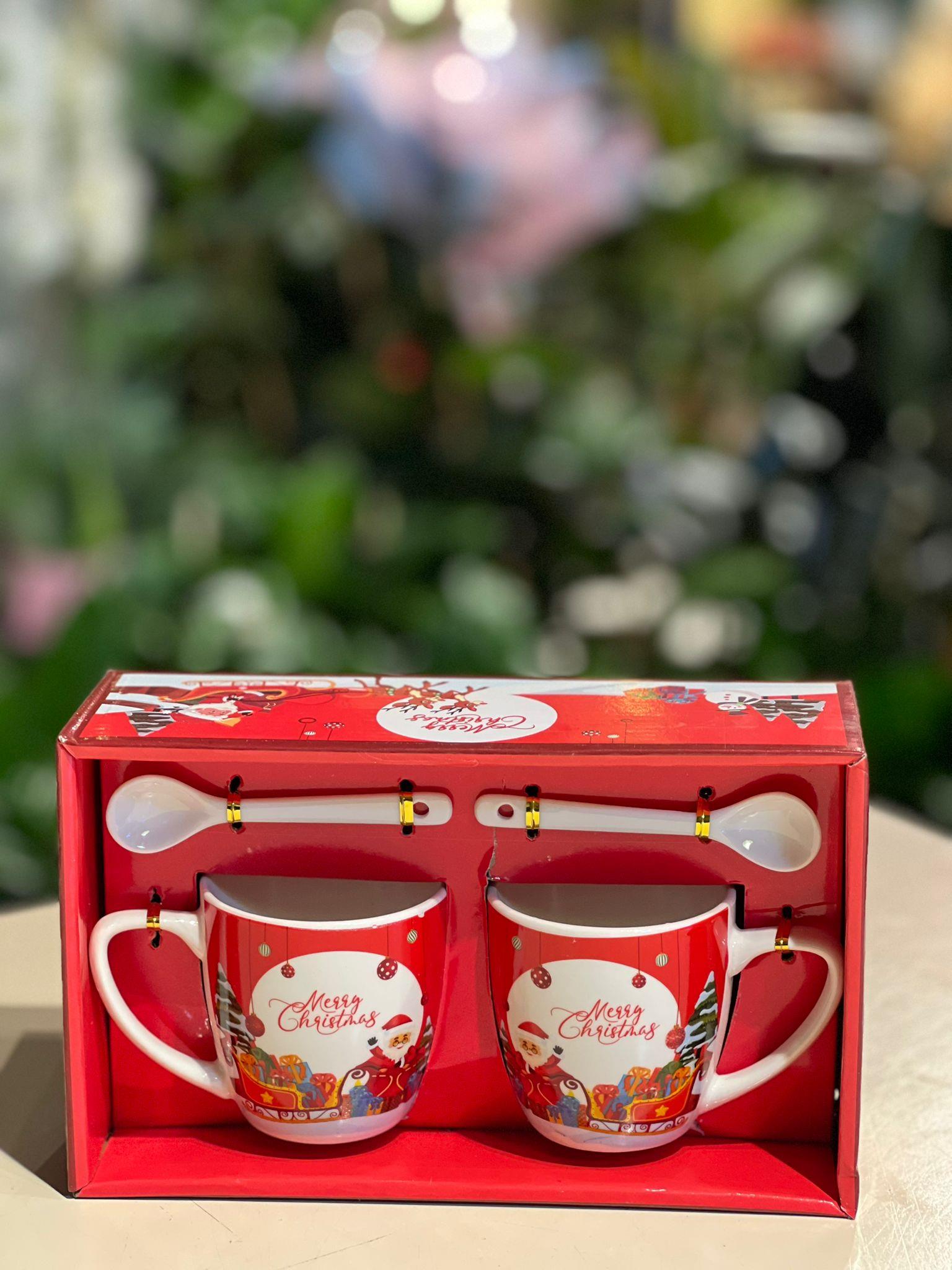 Winter Love: Christmas Sharing Mugs